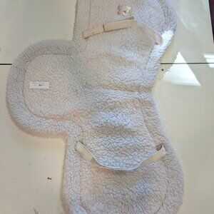 State Line Tack White Shaped Fleece English Saddle Pad - 20"